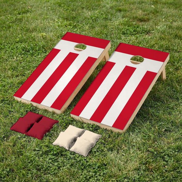 Cornhole set Eindhoven flag