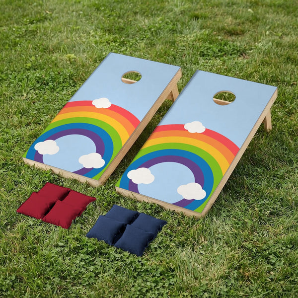 Cornhole set Rainbow