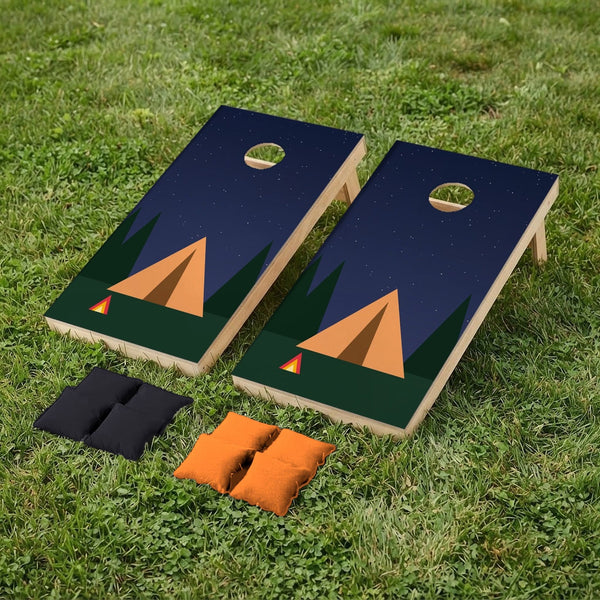 Cornhole set Campfire