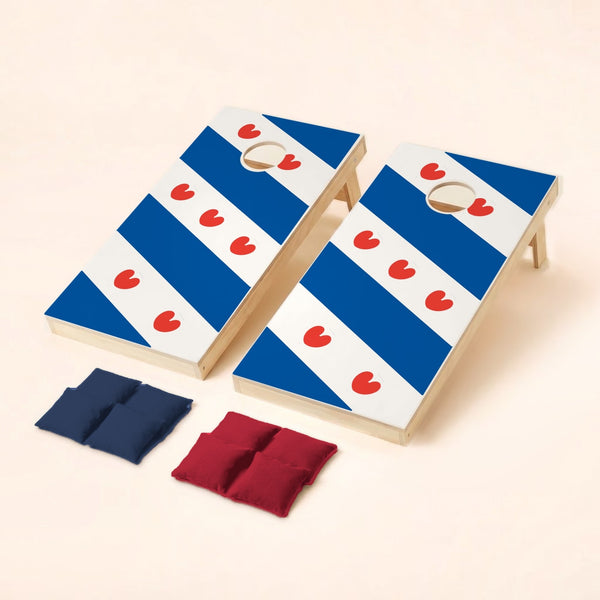 Cornholeset Friese vlag