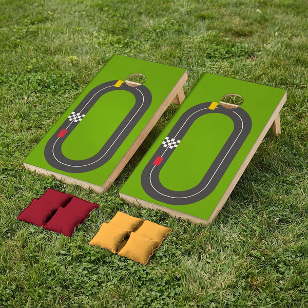 Cornholeset Racebaan