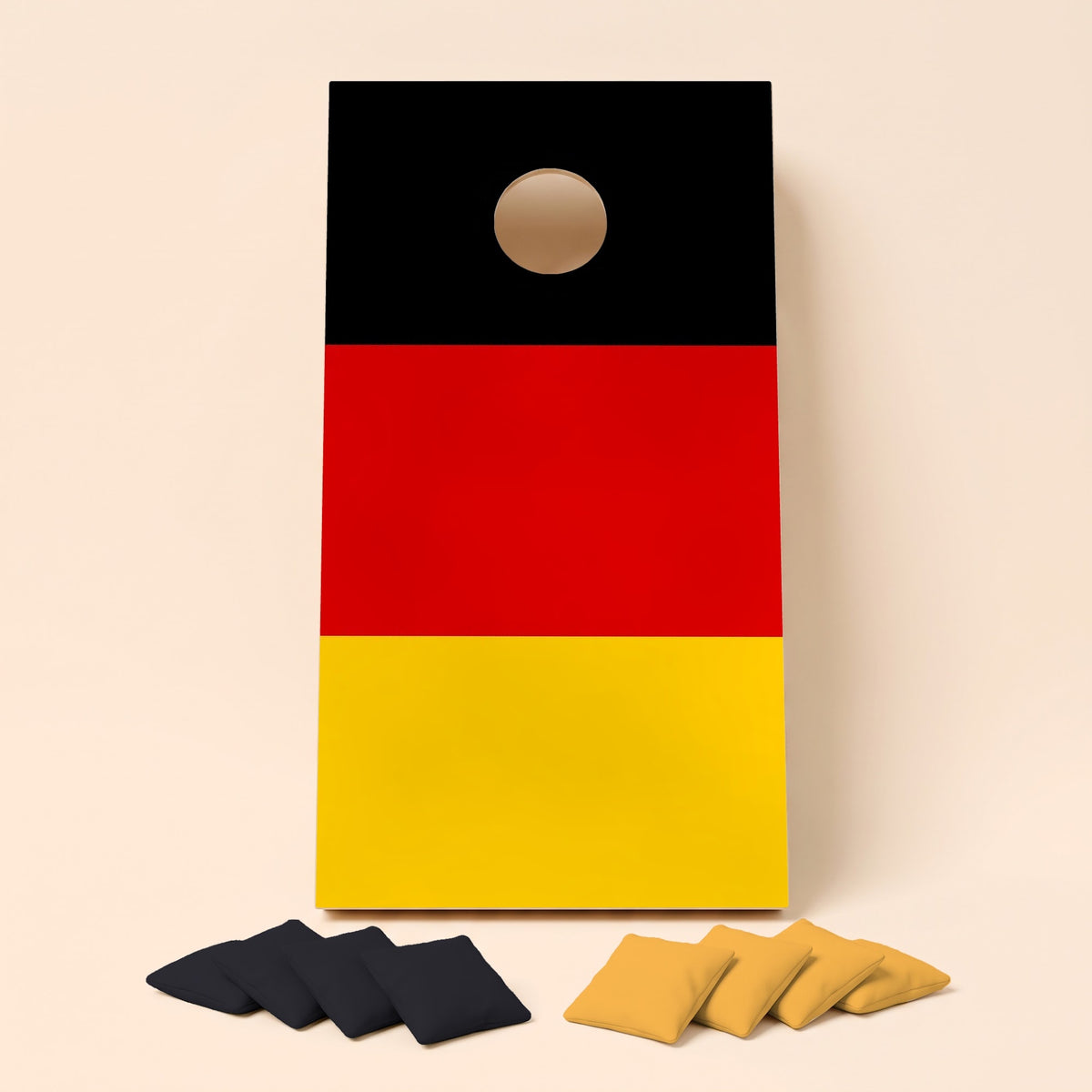 Cornholebord Duitse vlag, los bord zonder zakjes