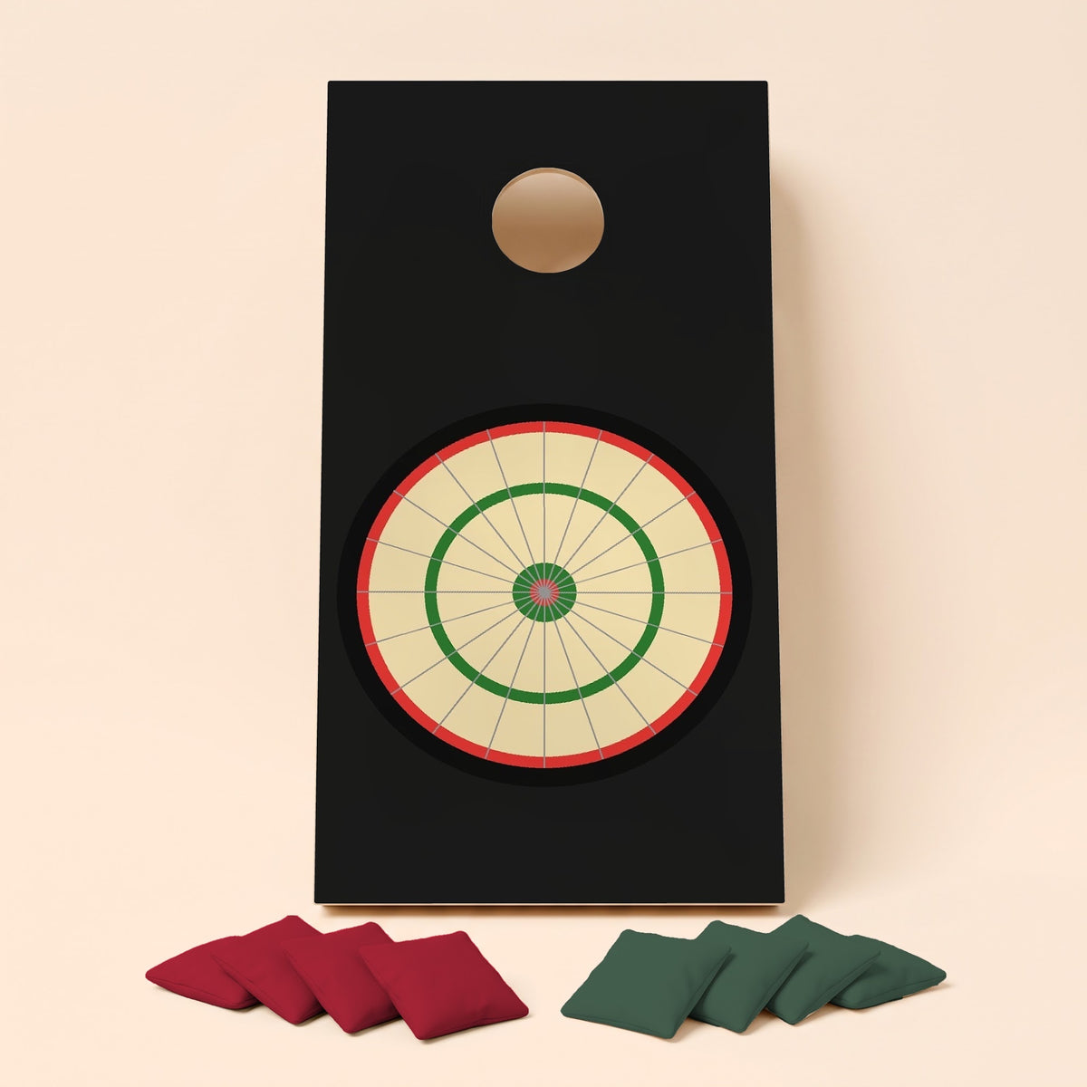 Cornholebord Darts, los bord zonder zakjes