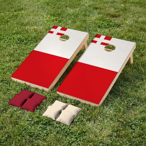 Cornholeset Utrechtse vlag
