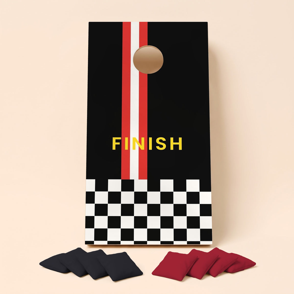 Cornholebord Finish, los bord zonder zakjes