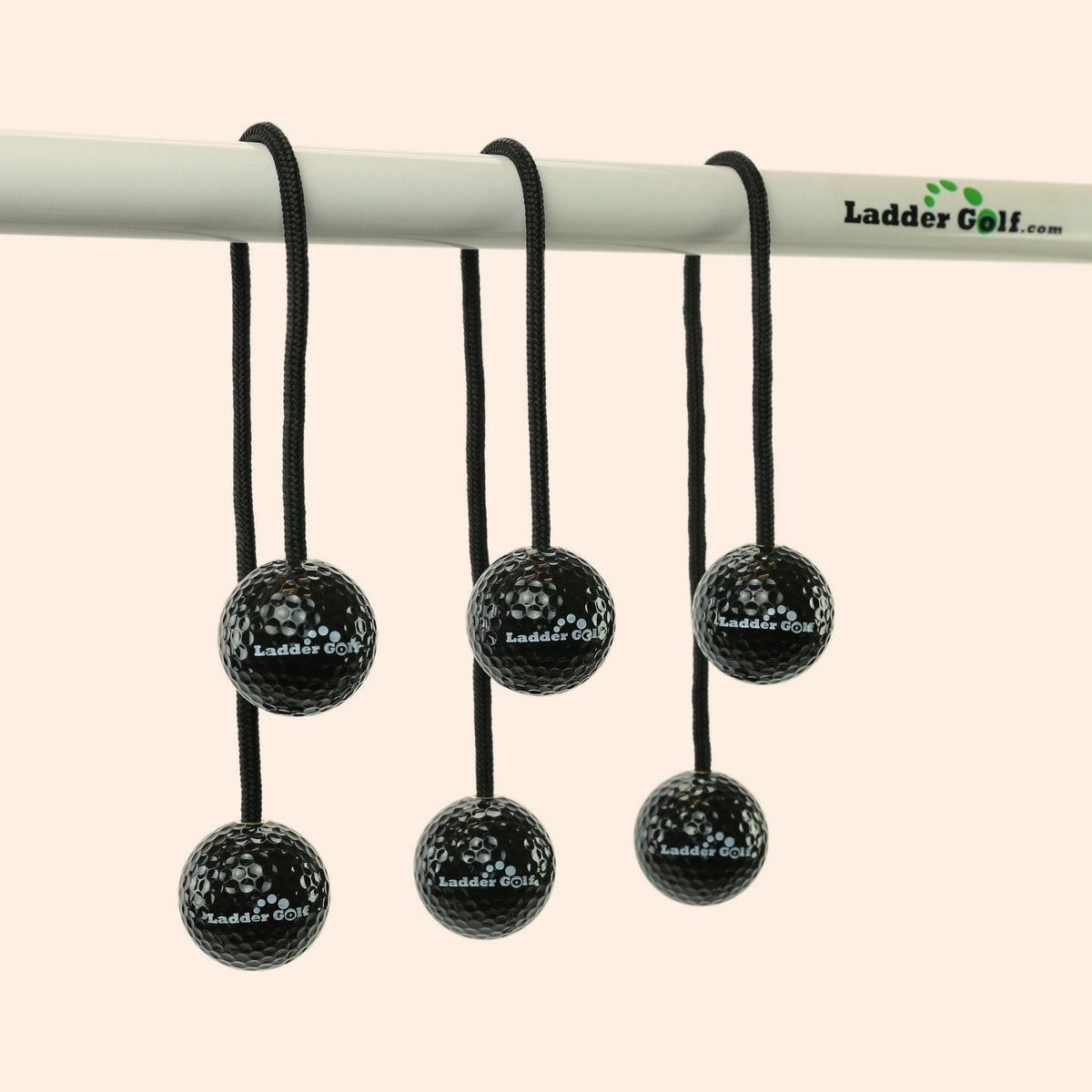 Laddergolf hard bolas zwart