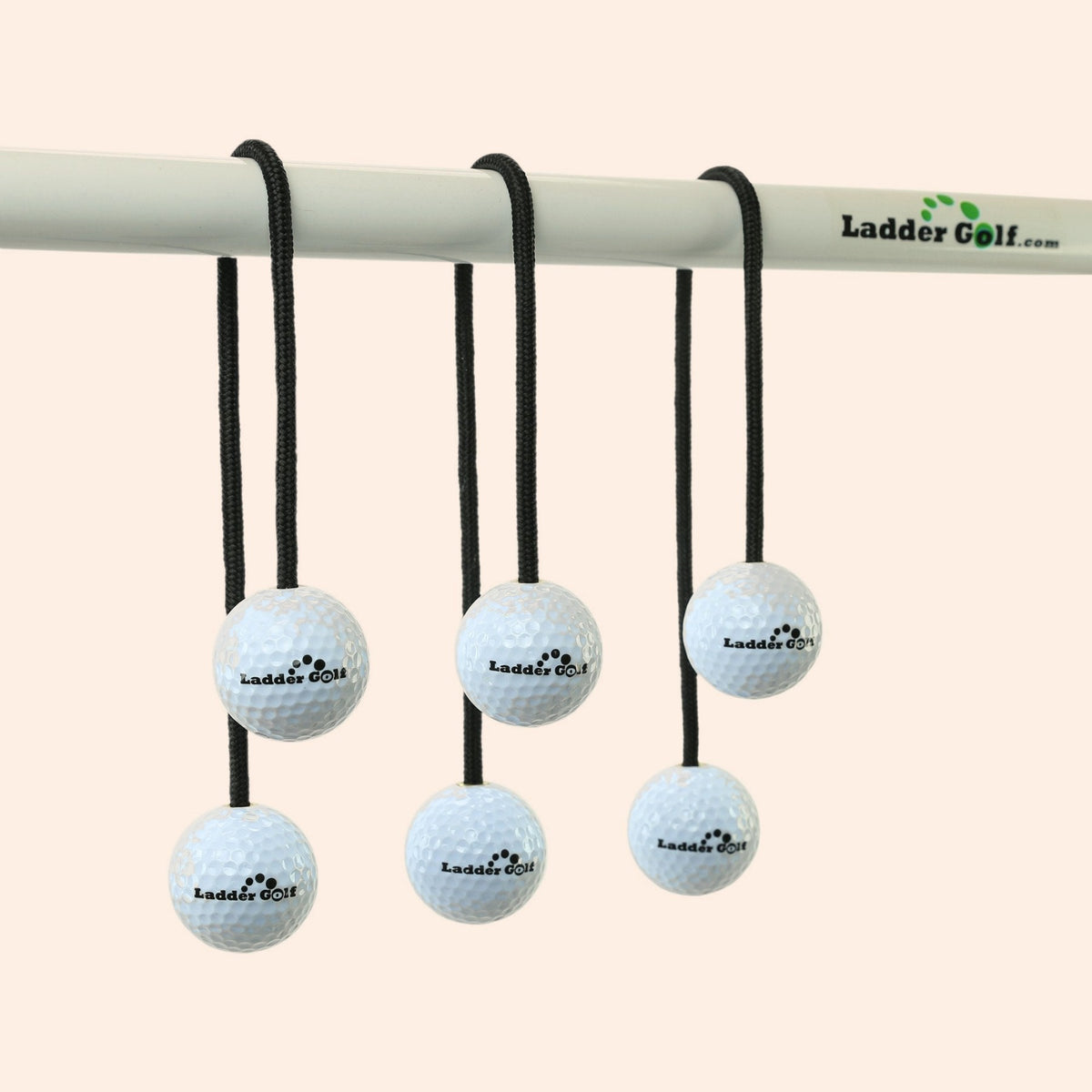 Laddergolf hard bolas wit