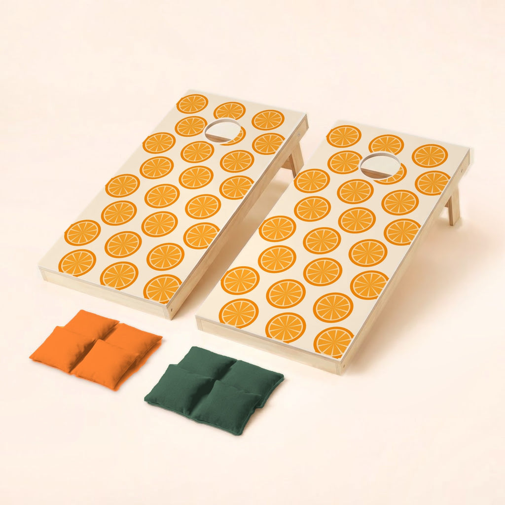 Cornholeset Sinaasappel