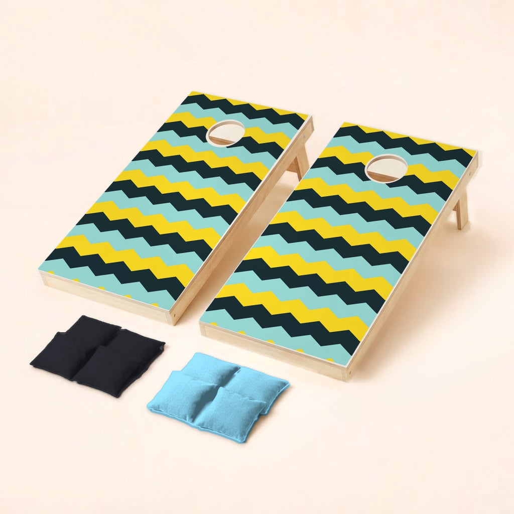 Cornholeset Zigzag