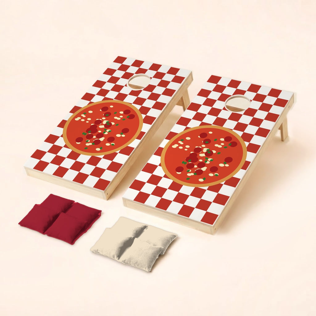 Cornholeset Pizza