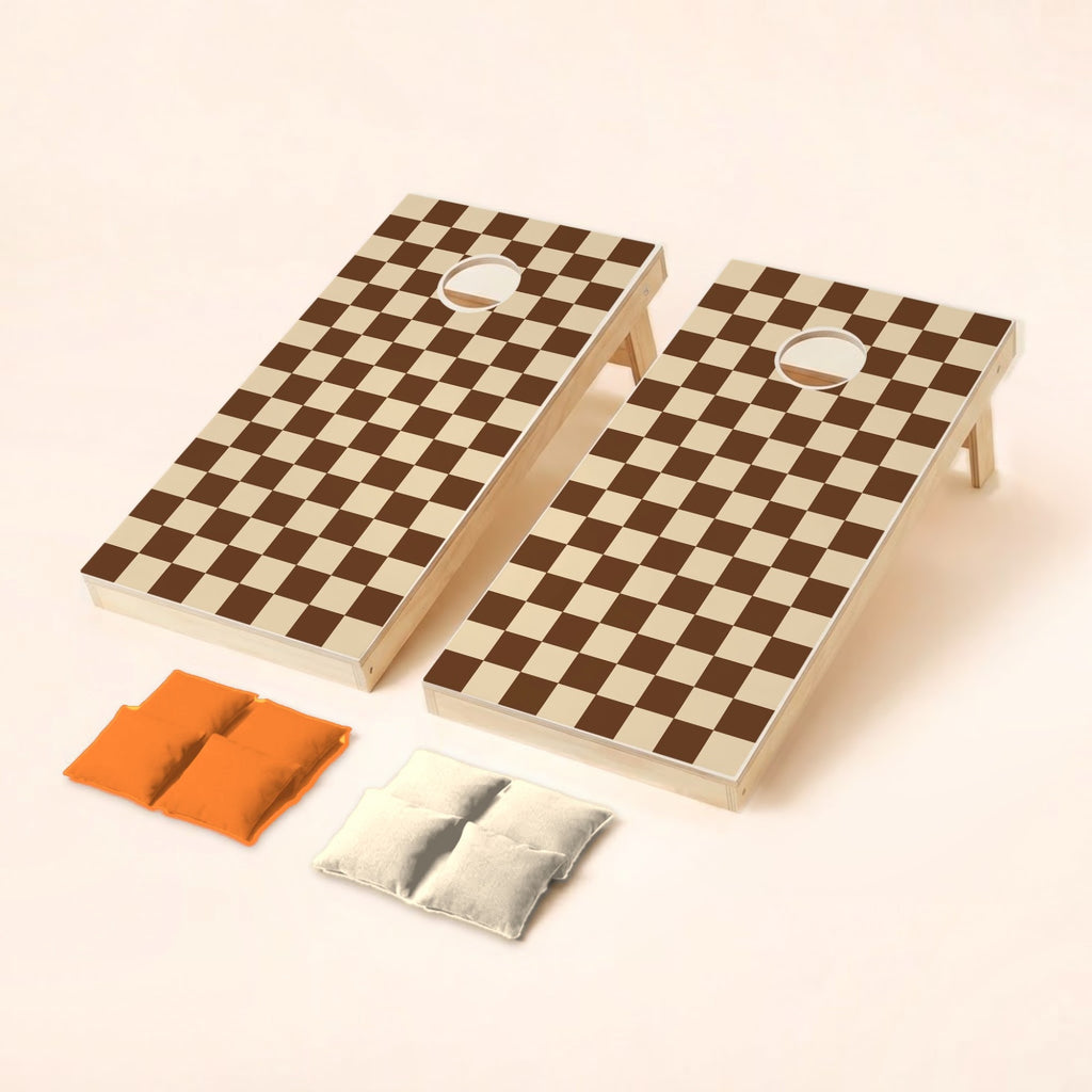 Cornholeset Schaakbord