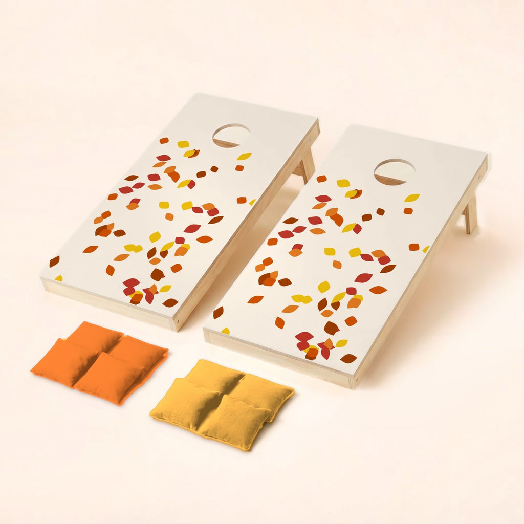 Cornholeset Herfstbladeren