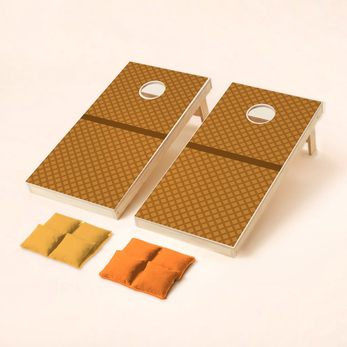 Cornholeset Stroopwafel