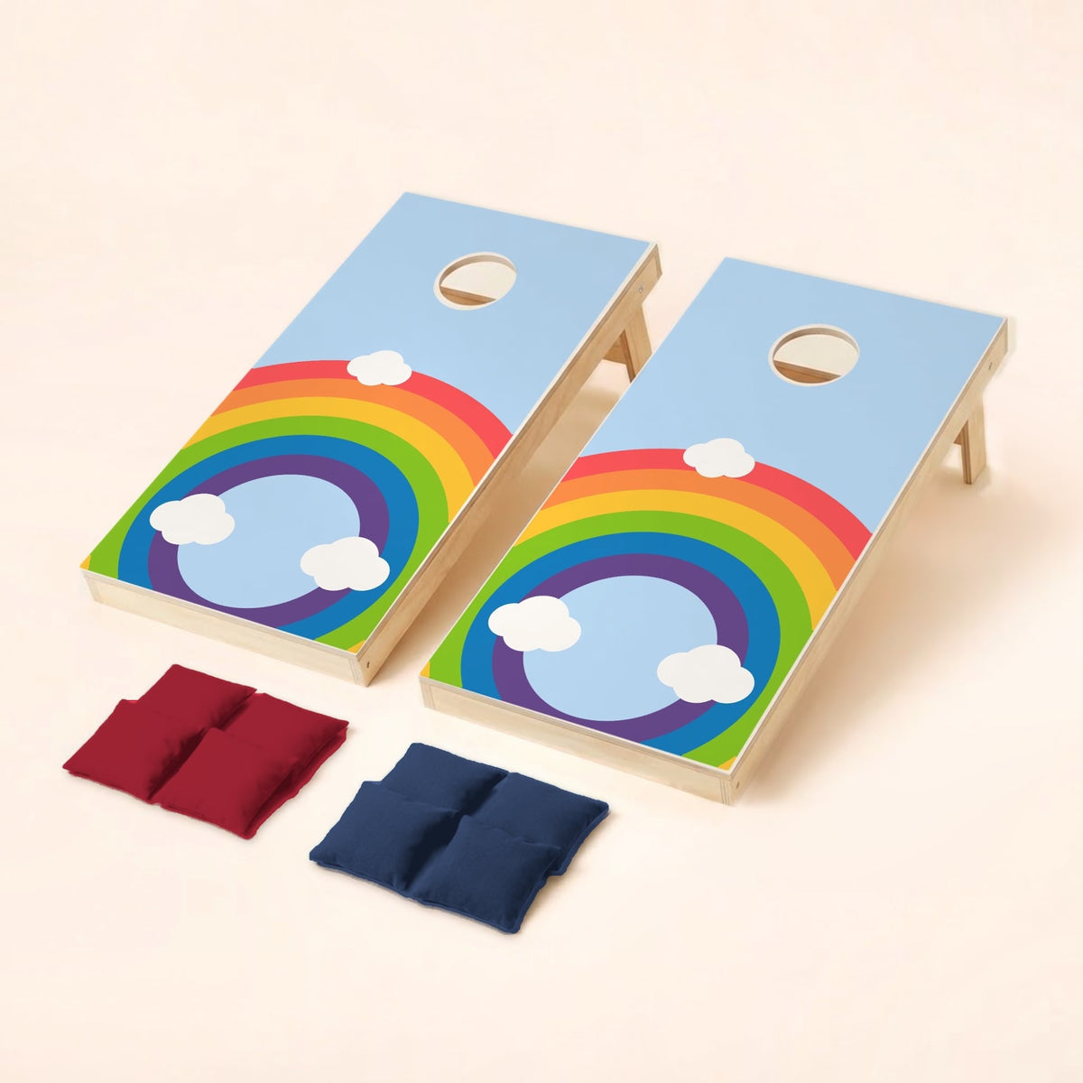 Cornholeset Regenboog