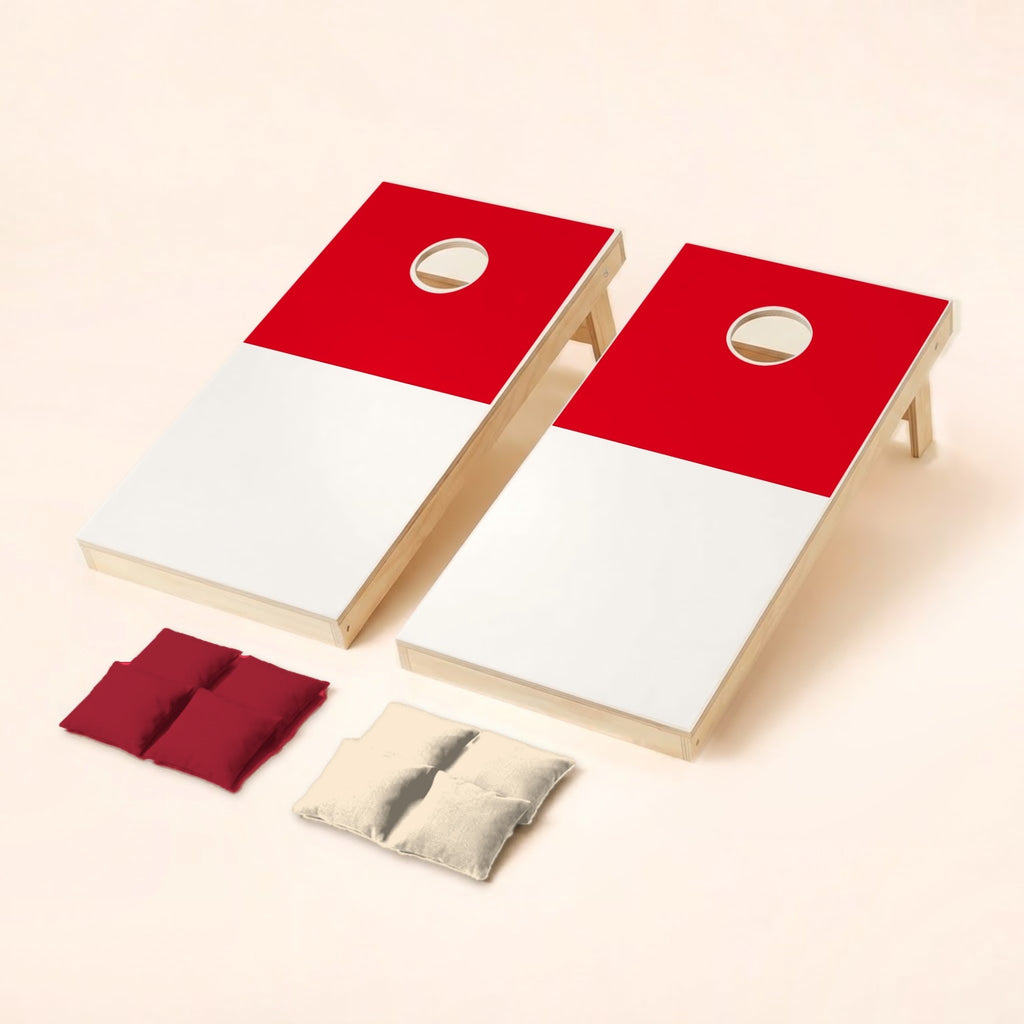Cornholeset met vlag van Utrecht