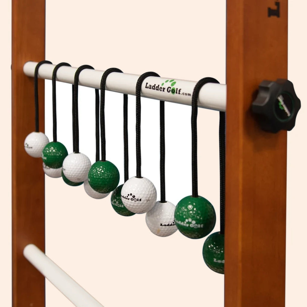 Laddergolf detail van de bolas