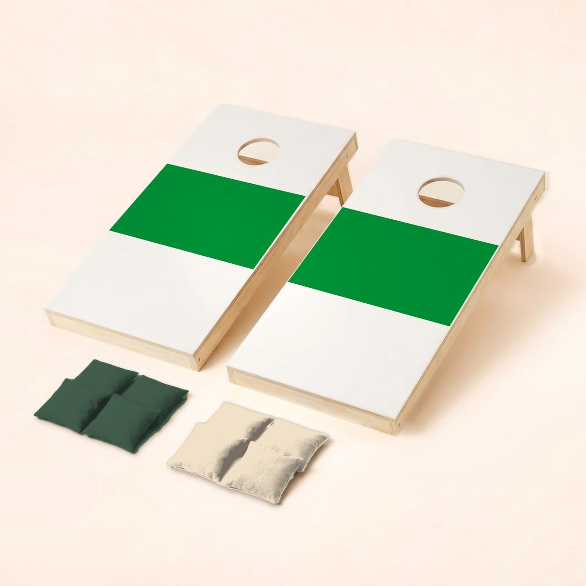 Cornholeset vlag van de stad Groningen
