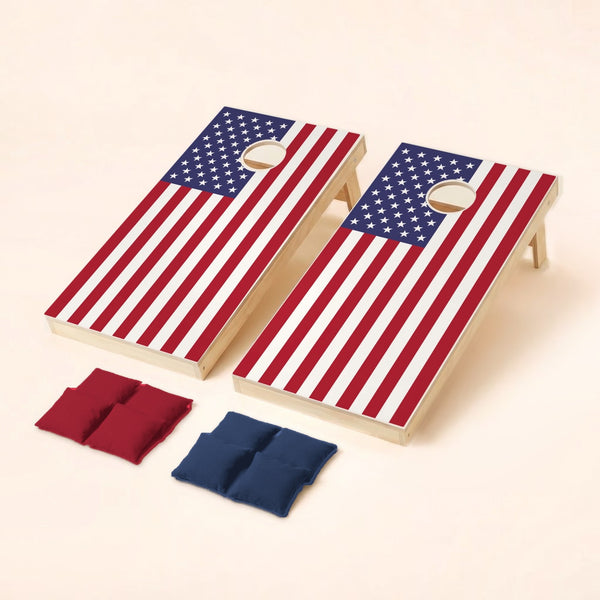 Cornholeset Amerikaanse vlag